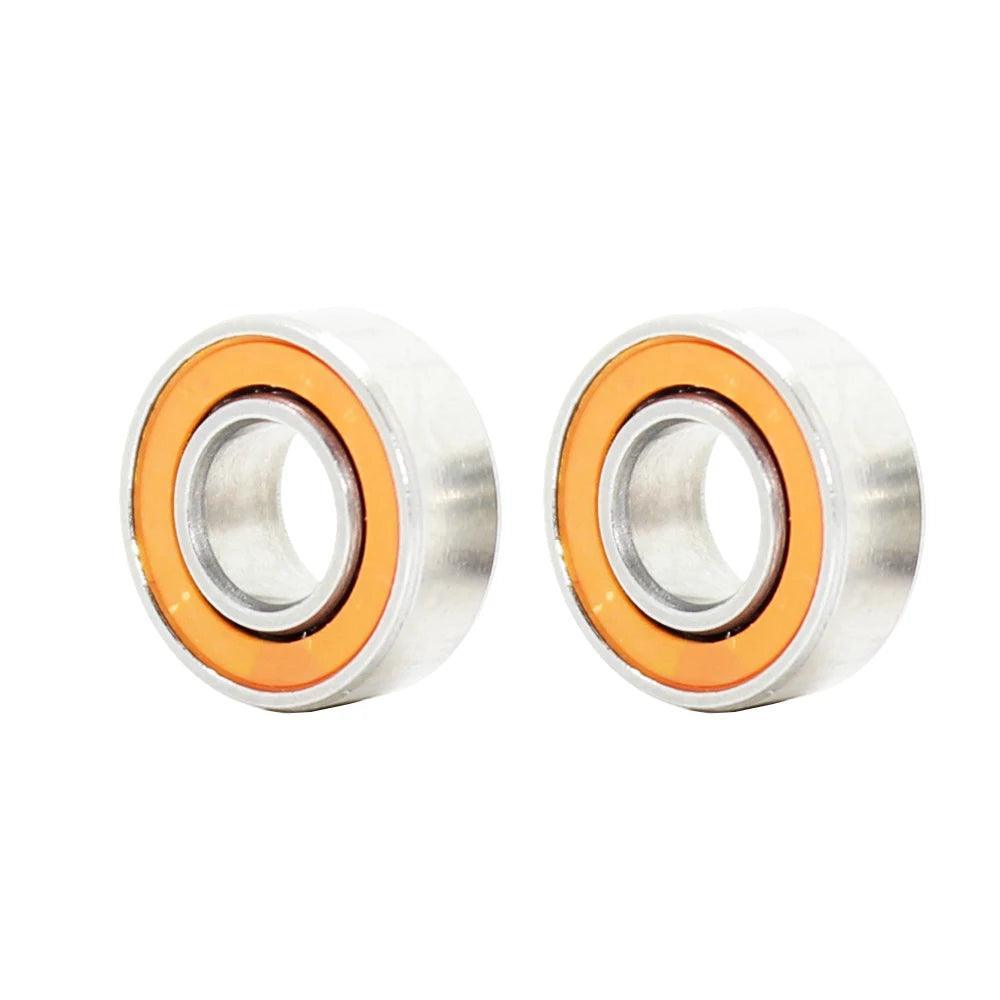 2PC SMR85 2OS Bearing 5x8x2.5 mm CB ABEC7 Stainless Steel Hybrid - VirtuousWares.Store