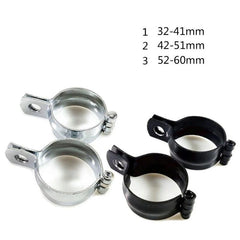 2pcs Motor Turn Signal Light Spotlight Mount Bracket Tube Clamp Mount - VirtuousWares.Store