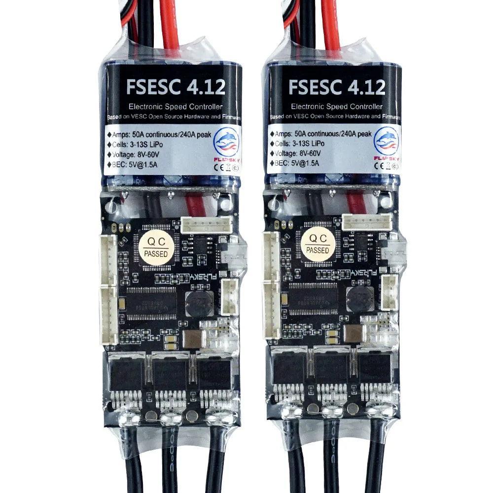 2PCS/LOT FSESC 4.12 50A ESC DIY Dual ESC Based on VESC 4.12 Electric - VirtuousWares.Store