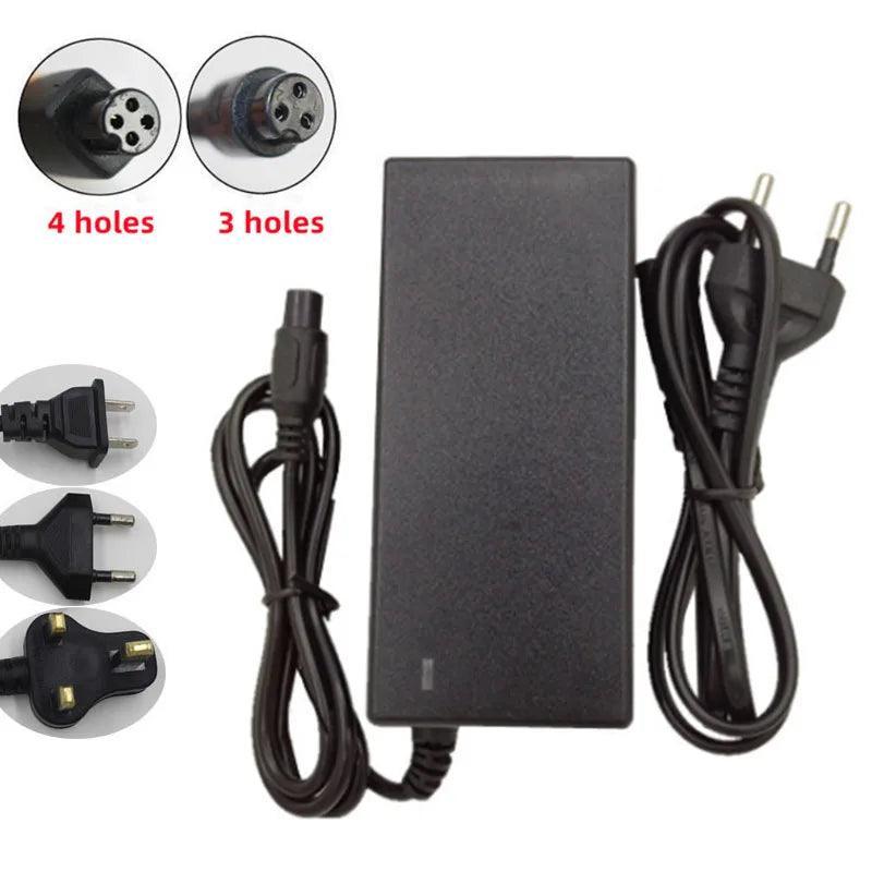 3 /4 Hole Plug 63V 1.1A for Xiaomi balance Car Charger AC Adapter Hole - VirtuousWares.Store
