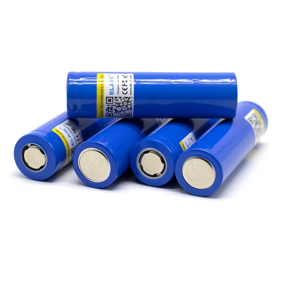 3.7V 1200mAh 18650 energy storage battery pack Rechargeable lithium - VirtuousWares.Store