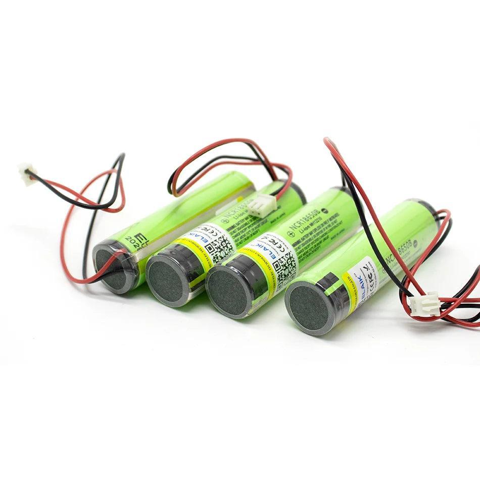 3.7V 18650 NCR18650B 3400mAh Rechargeable Li-lon battery with PCB +2P - VirtuousWares.Store