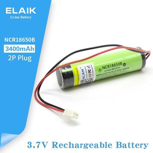 3.7V 18650 NCR18650B 3400mAh Rechargeable Li-lon battery with PCB +2P - VirtuousWares.Store