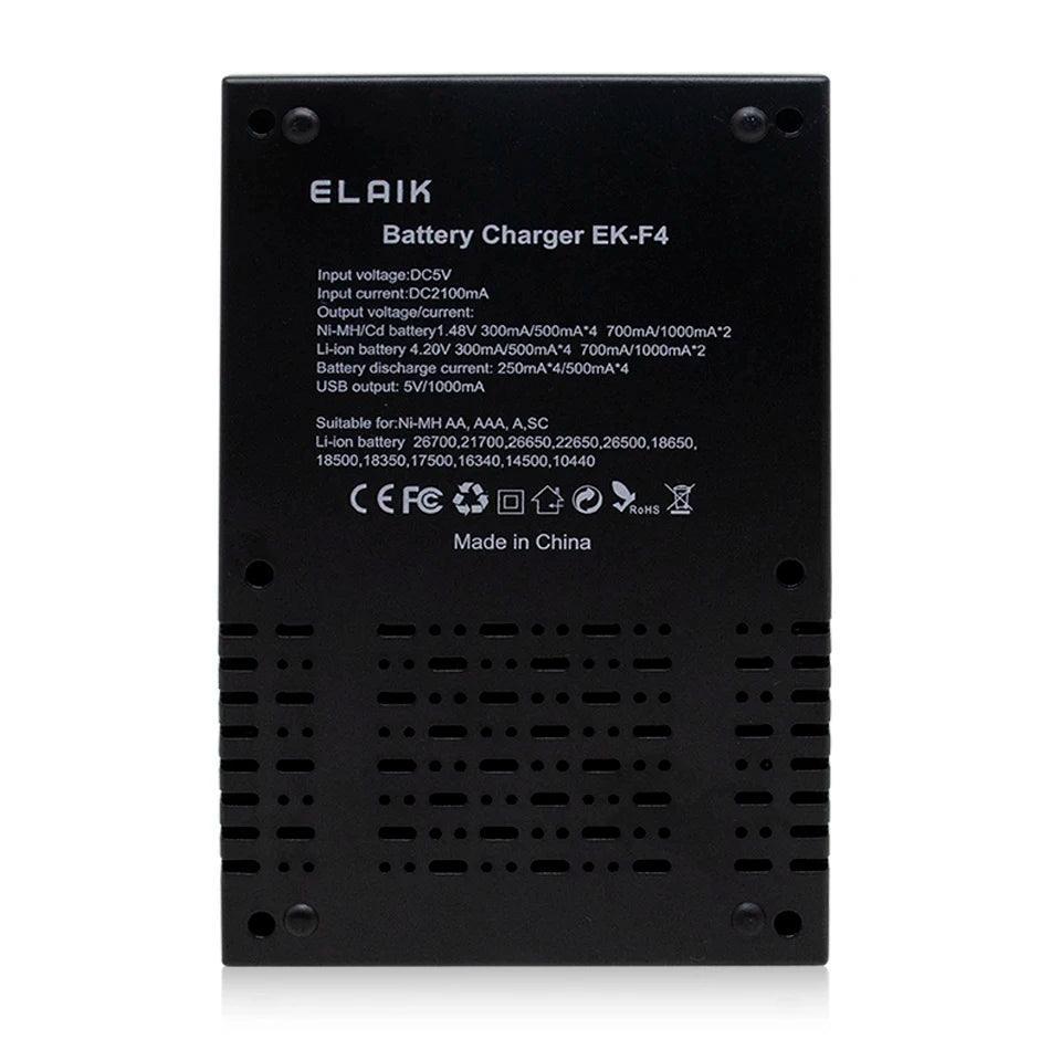 3.7V 2000mah 18650 Battery ELAIK 20M ICR18650 10A Lithium Ion Battery - VirtuousWares.Store