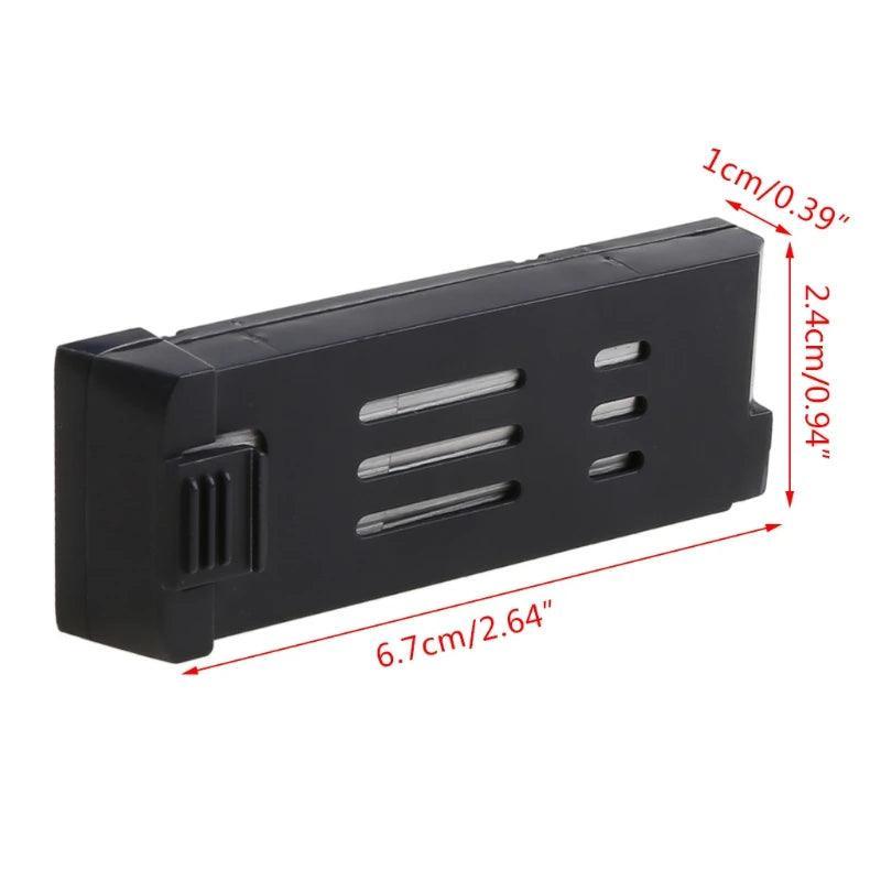 3.7V 600mAh 850mAh 1200mAh 1800mAh Lithium Battery E58 S168 JY019 JD19 Quadcopter Spare Parts - VirtuousWares.Store