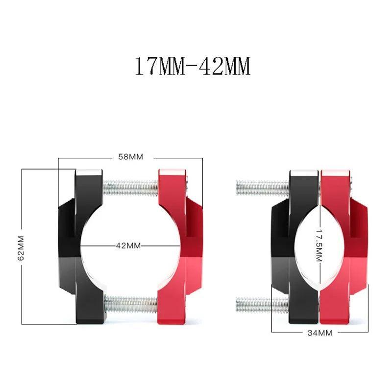32mm/42mm/54mm Universal Motorcycle Handlebar Clamp Stent Bracket - VirtuousWares.Store