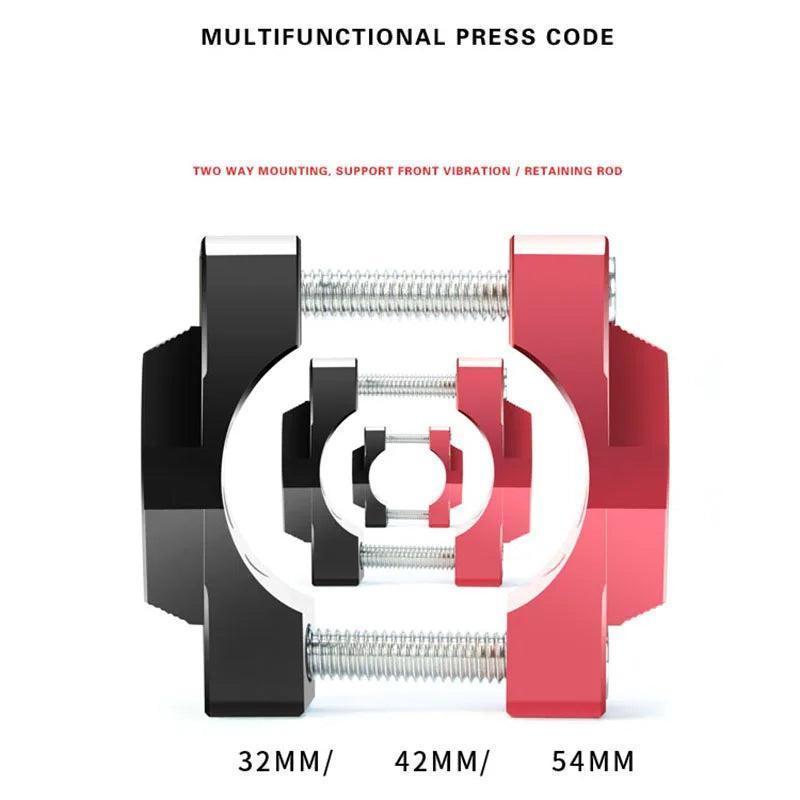 32mm/42mm/54mm Universal Motorcycle Handlebar Clamp Stent Bracket - VirtuousWares.Store