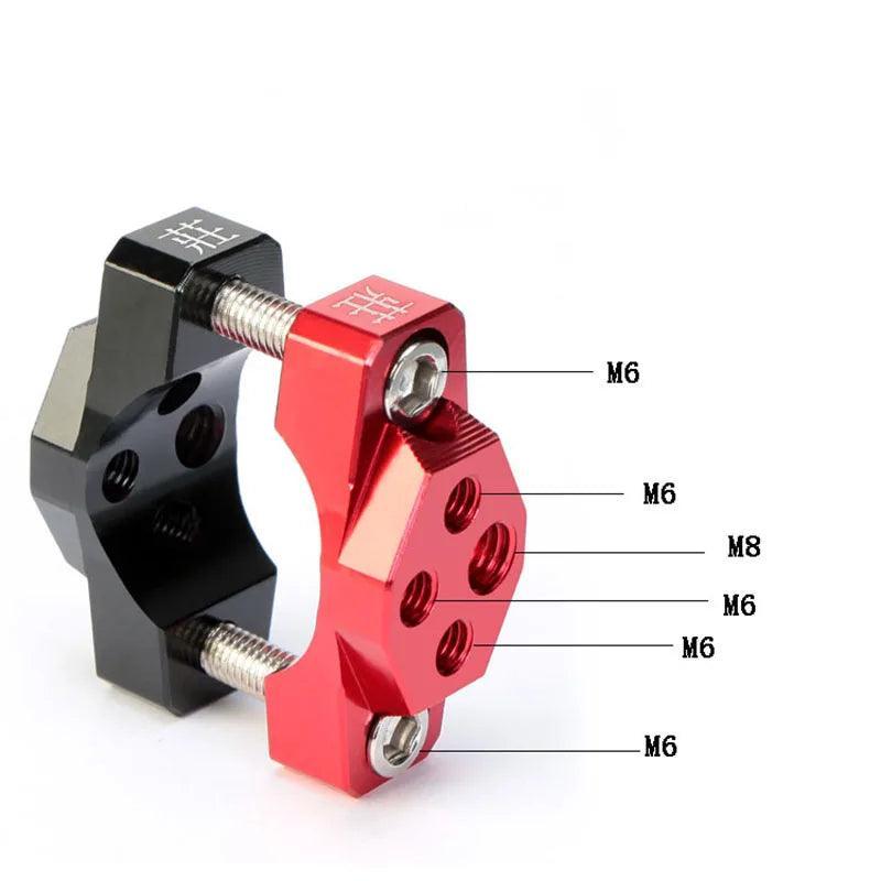 32mm/42mm/54mm Universal Motorcycle Handlebar Clamp Stent Bracket - VirtuousWares.Store