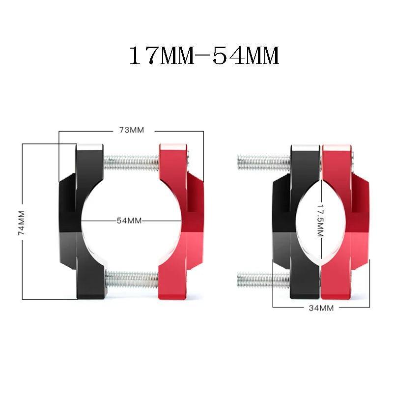 32mm/42mm/54mm Universal Motorcycle Handlebar Clamp Stent Bracket - VirtuousWares.Store