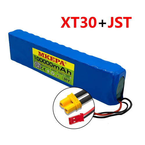 36V 100Ah 18650 Rechargeable Lithium Battery Pack 10S3P 1000W Power - VirtuousWares.Store