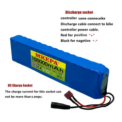 36V 100Ah 18650 Rechargeable Lithium Battery Pack 10S3P 1000W Power - VirtuousWares.Store