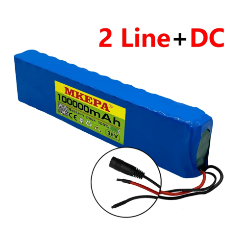 36V 100Ah 18650 Rechargeable Lithium Battery Pack 10S3P 1000W Power - VirtuousWares.Store