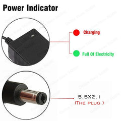 36V 2A battery charger Output 42V 2A Charger Input 100-240 VAC Lithium Li-ion Li-poly Charger For 10Series 36V - VirtuousWares.Store