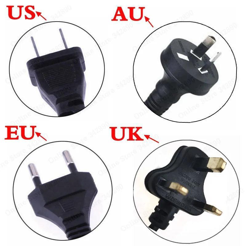 36V 2A Electric Bike battery charger 42V 2A Charger Lithium Li-ion - VirtuousWares.Store