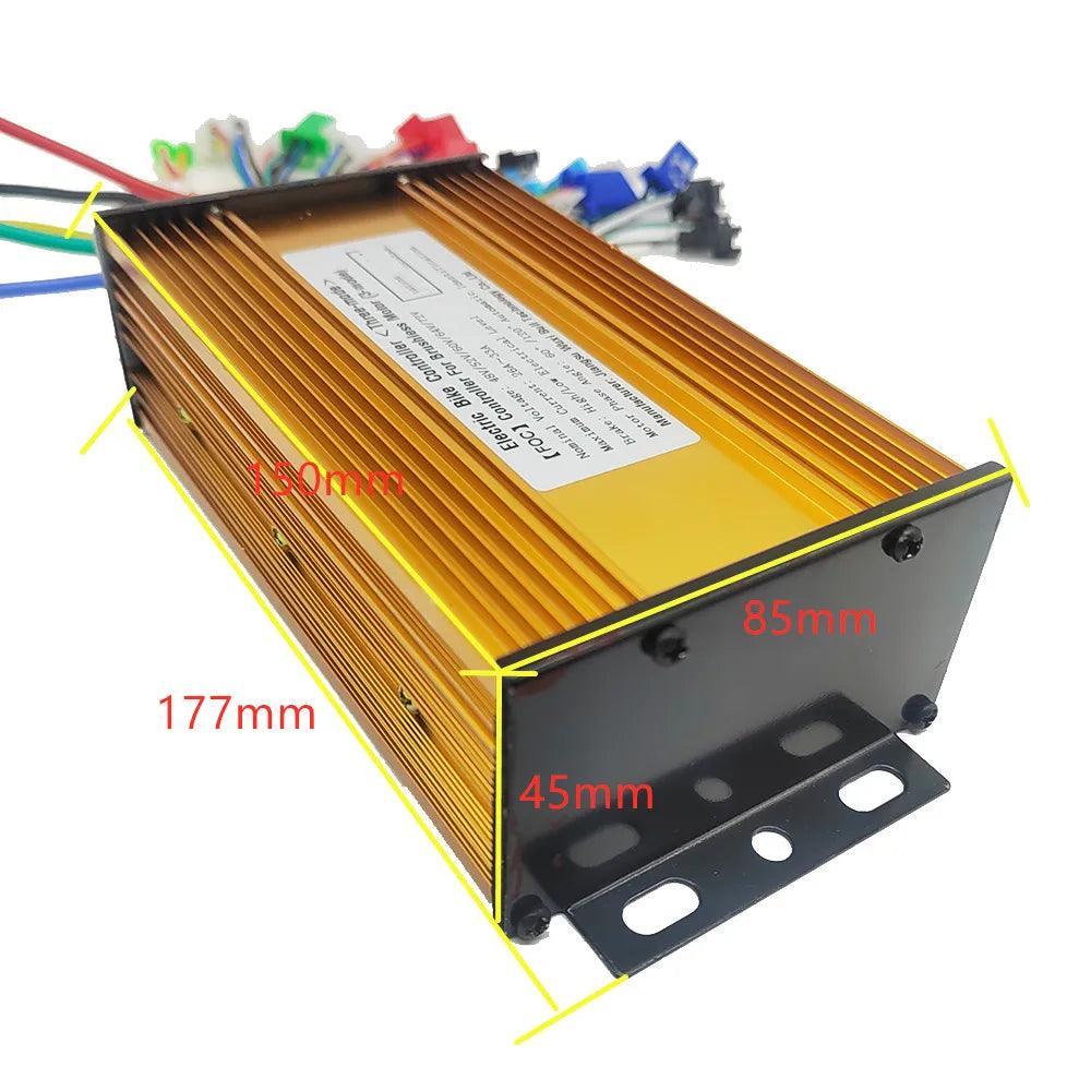36V 48V 60V 72V 500W-1000W Universal 3-Mode Sine Wave Brushless - VirtuousWares.Store