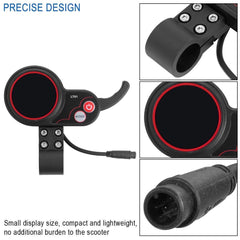 36V-60V LT01 Display Thumb Throttle For Kaabo Mantis 8/10 Kaabo Wolf - VirtuousWares.Store