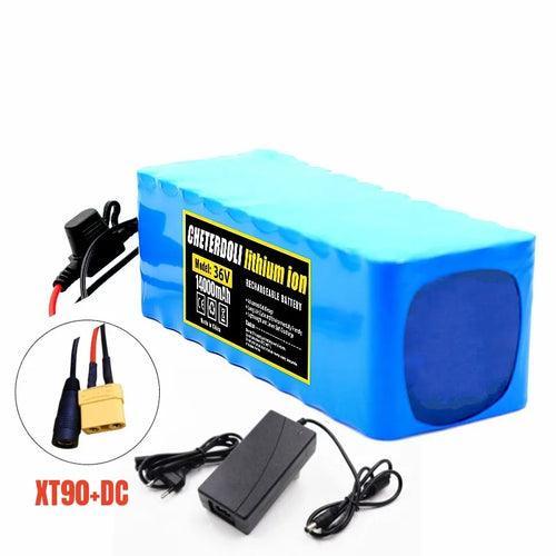 36V Battery 10S4P 14000mAh Battery Pack 1000W High Power Battery 42V - VirtuousWares.Store