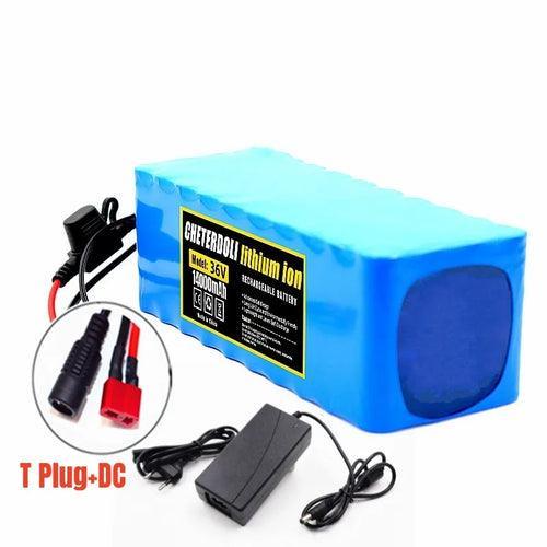 36V Battery 10S4P 14000mAh Battery Pack 1000W High Power Battery 42V - VirtuousWares.Store
