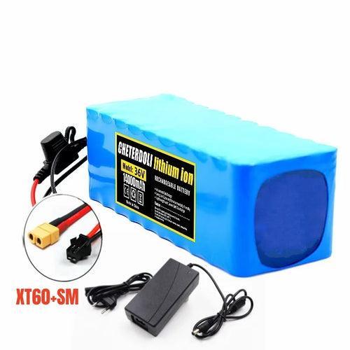 36V Battery 10S4P 14000mAh Battery Pack 1000W High Power Battery 42V - VirtuousWares.Store