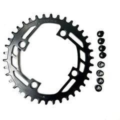 38T Narrow Wide Teeth 104BCD Chainwheel For Bafang M420 M500 M600 M620 - VirtuousWares.Store