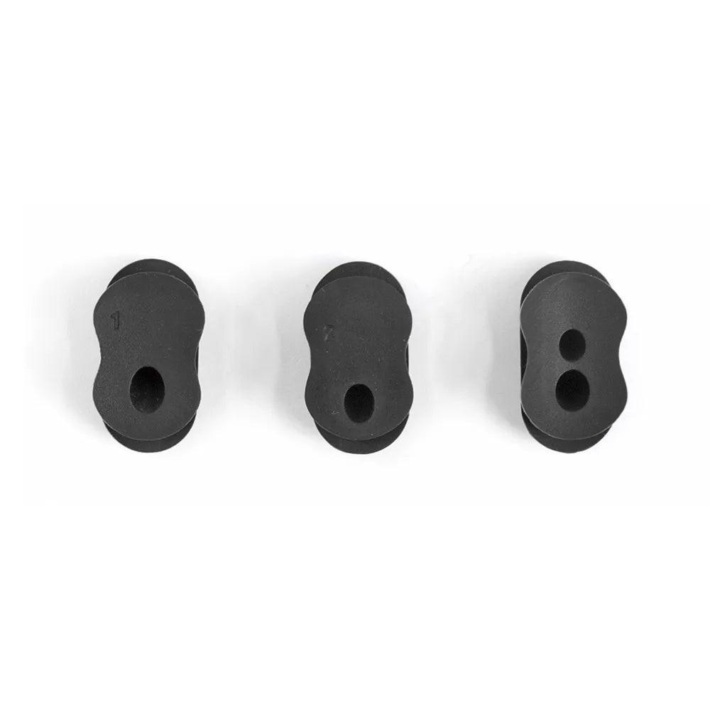 3PCS Electric Scooter Dust Plug Rubber Black Silicone Plug For Ninebot - VirtuousWares.Store