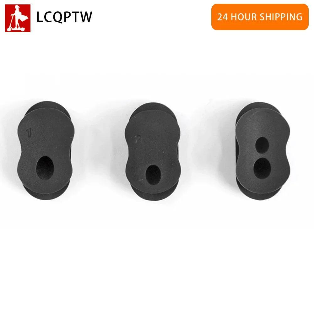3PCS/lot Electric Scooter Dust Plug Rubber Black Silicone Plug For - VirtuousWares.Store