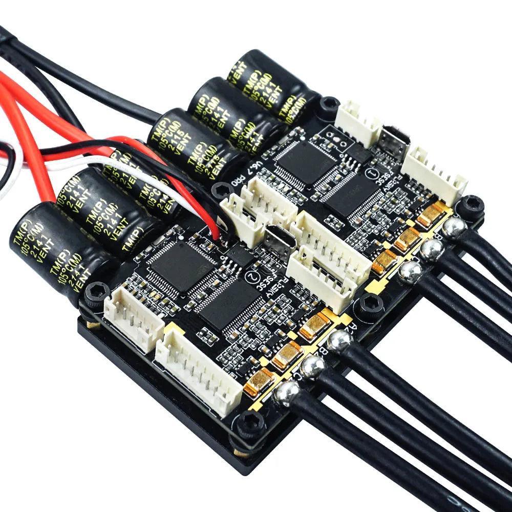 4-12S Electric Speed Controller FLIPSKY Dual Mini FSESC6.7 PRO 140A - VirtuousWares:Global