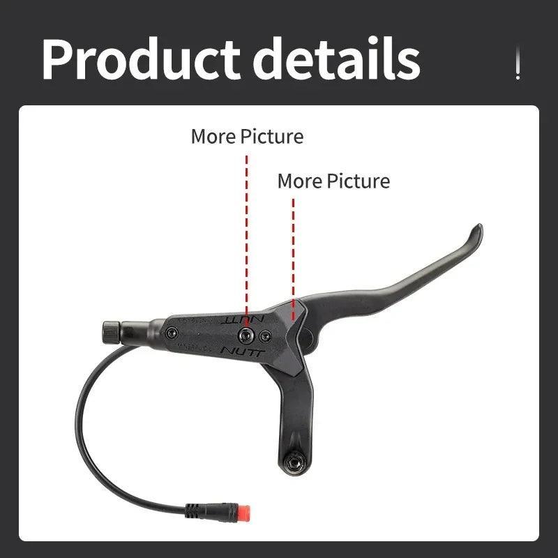 4 Piston E-bike Hydraulic Disc Brake Scooter Control Shifter Cut Power - VirtuousWares.Store