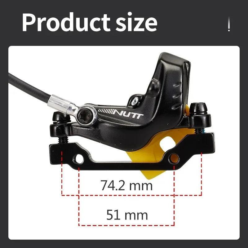 4 Piston E-bike Hydraulic Disc Brake Scooter Control Shifter Cut Power - VirtuousWares.Store