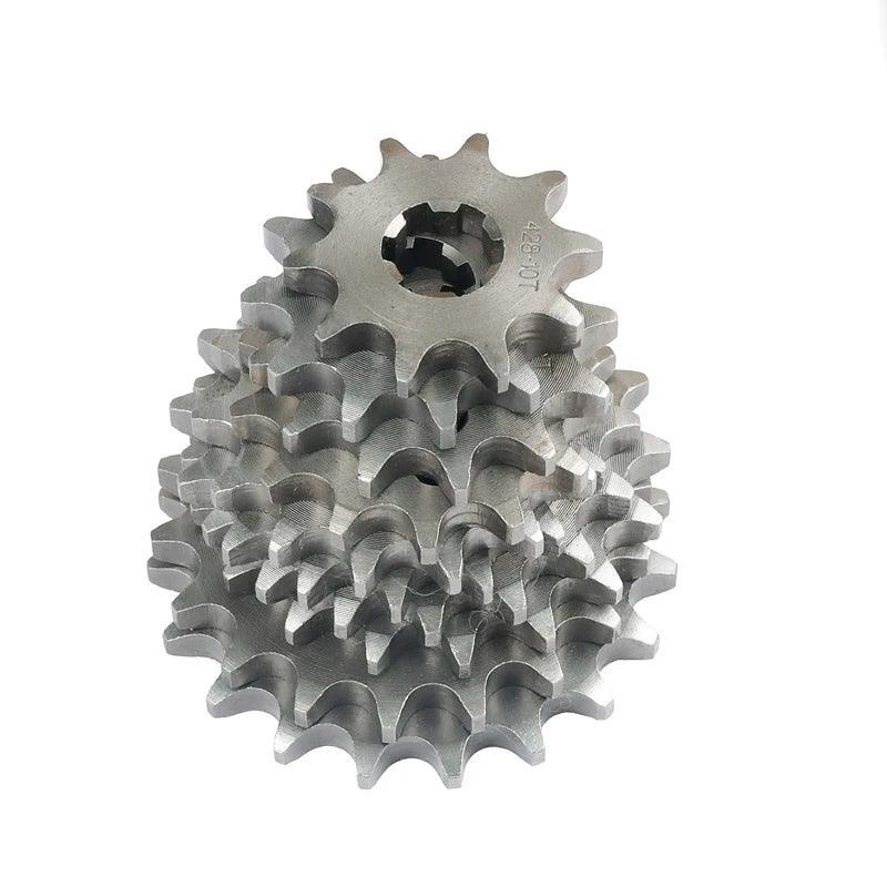 428# 17mm 10-19T Tooth Front Engine Sprocket for 50-160cc Orion Apollo - VirtuousWares.Store