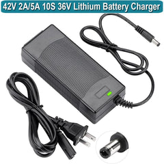 42V 2A 5A Electric Charger 1 Prong 5.5mm DC Plug for 36V 10S Lithium - VirtuousWares.Store
