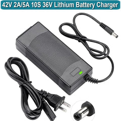 42V 2A 5A Lithium battery Charger for GOTRAX GXL V2, G2, G3, G4, Apex, - VirtuousWares.Store