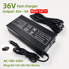 42V 5A Fast Charger For 36V - VirtuousWares.Store