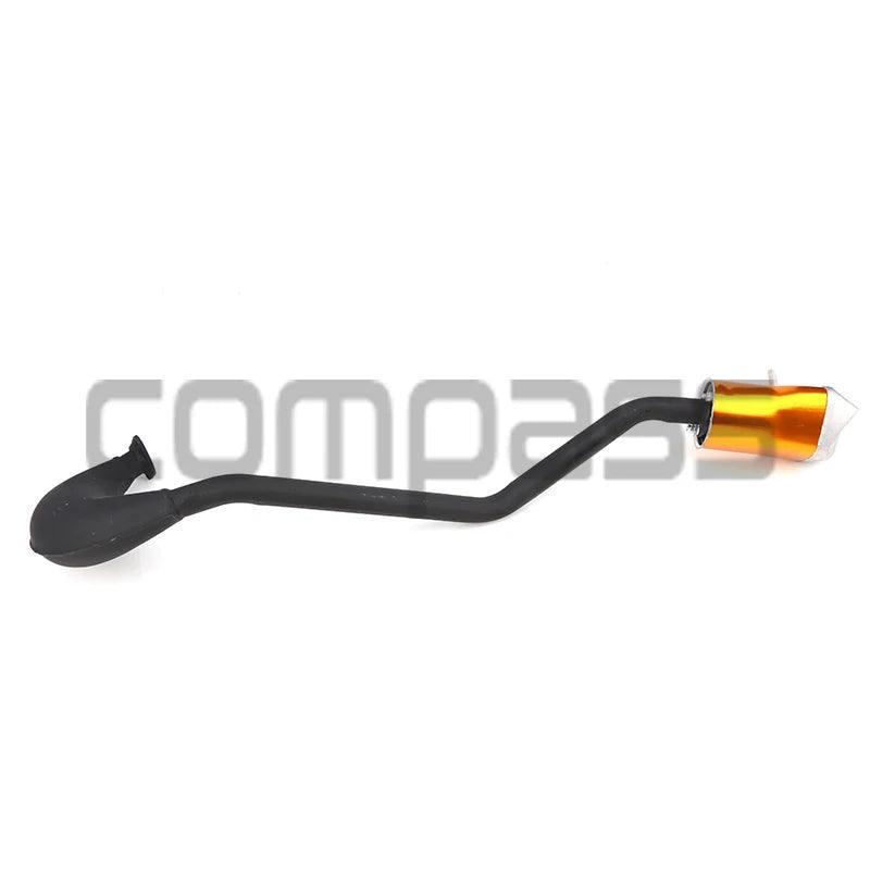 47CC 49CC Motorcycle Accessories Exhaust System Muffler Exhaust Pipe - VirtuousWares.Store
