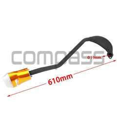 47CC 49CC Motorcycle Accessories Exhaust System Muffler Exhaust Pipe - VirtuousWares.Store