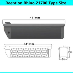 48V 52V 15Ah 20Ah Reention Rhino Li-ion 21700 E-bike Battery for - VirtuousWares.Store