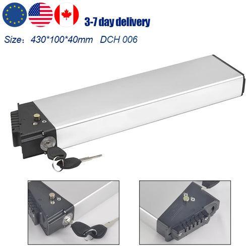48V DCH 006 folding ebike batteries 14ah 12.8ah 10.4ah e-bike akku for - VirtuousWares.Store
