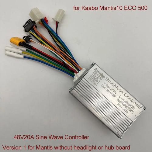 48V20A Sine Wave Brushless Controller Mantis 10inch 500W for Kaabo - VirtuousWares.Store