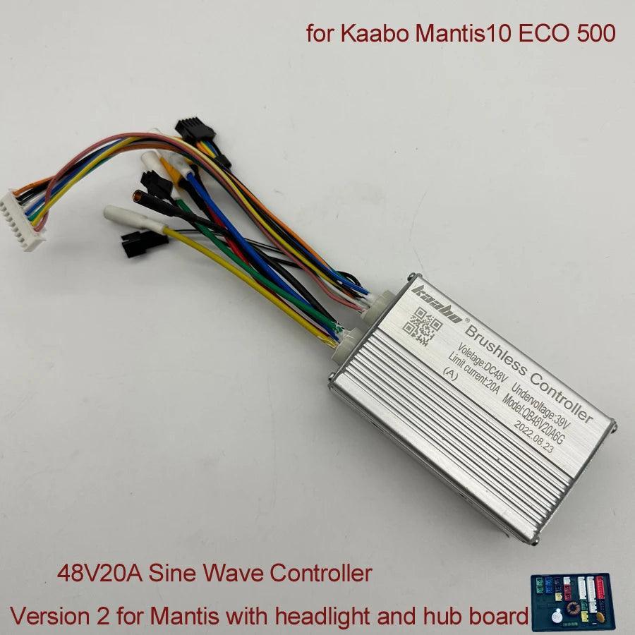 48V20A Sine Wave Brushless Controller Mantis 10inch 500W for Kaabo - VirtuousWares.Store