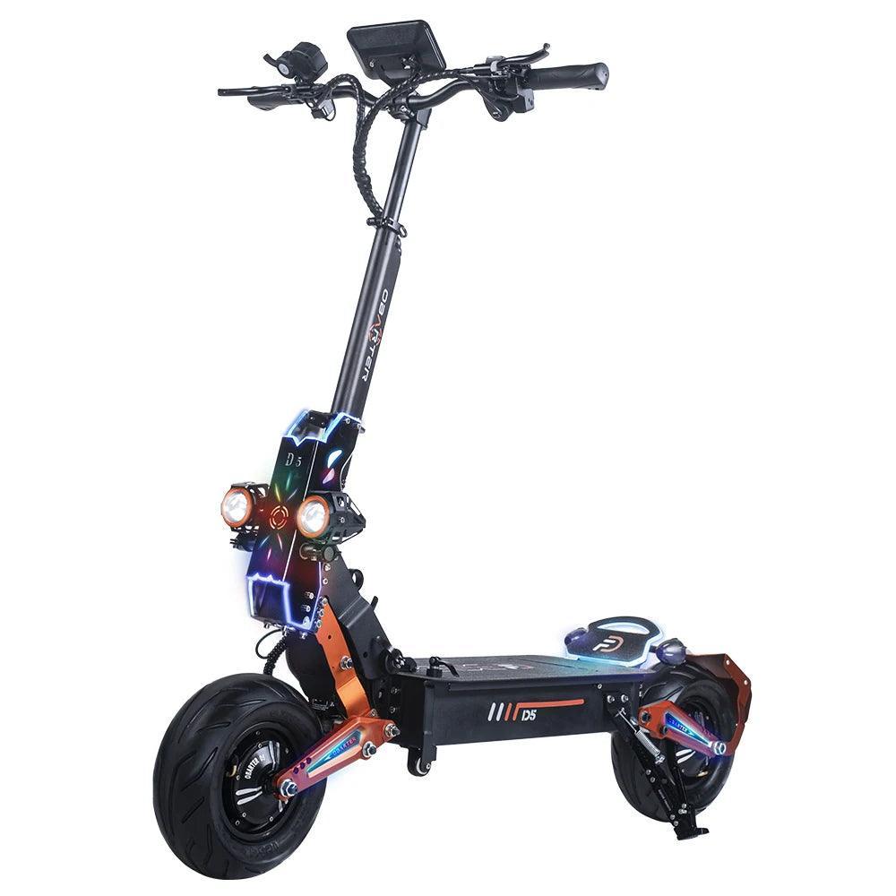 5000W Dual Motor Electric Scooter 48V 35AH Detachable Battery 120KM Long Range 12 Inch Demolition Tire Escooter for Adults - VirtuousWares.Store