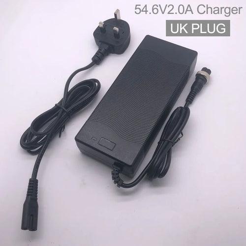 54.6V 2.0A Charger Standard Original Charging Kaabo Accessories for - VirtuousWares.Store