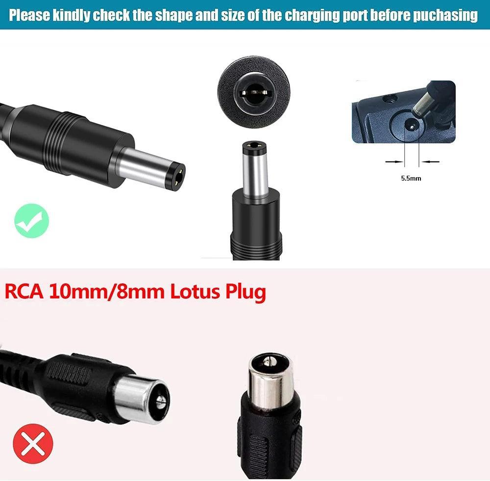 54.6V 2A Electric Scooter Charger, Replacement Power Supply Adapter - VirtuousWares.Store