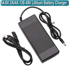 54.6V 2A Electric Scooter Charger, Replacement Power Supply Adapter - VirtuousWares.Store