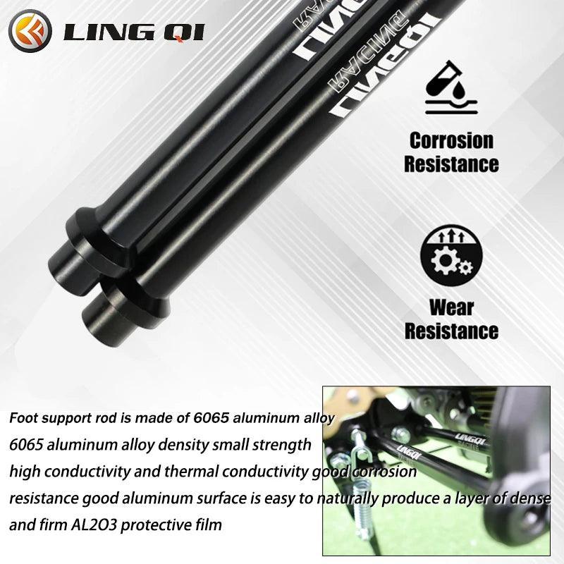 6065 CNC Electric Motorcycle Retrofitting Upgrading Foot Pegs Support - VirtuousWares.Store