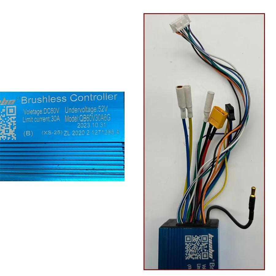 60V30A Sine Wave Controller Control Board for Kaabo Wolf Warrior X - VirtuousWares.Store