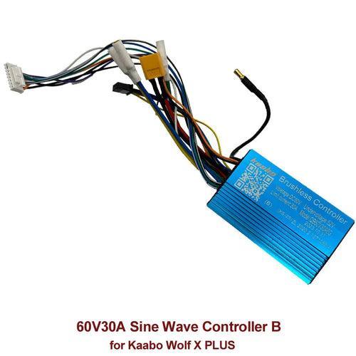 60V30A Sine Wave Controller Control Board for Kaabo Wolf Warrior X - VirtuousWares.Store