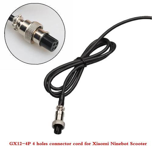 63V Charger Output line GX12-4P 4 holes connector cord for Ninebot - VirtuousWares.Store