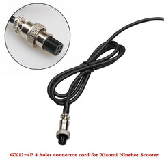 63V Charger Output line GX12-4P 4 holes connector cord for Ninebot - VirtuousWares.Store