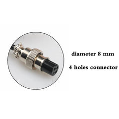 63V Charger Output line GX12-4P 4 holes connector cord for Ninebot - VirtuousWares.Store