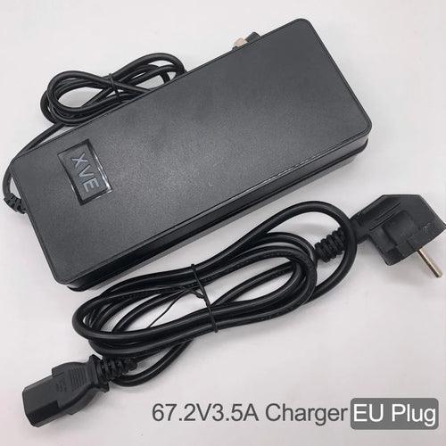 67.2V 3.5A Fast Charger Quick Charging for 60V Kaabo Electric Scooter - VirtuousWares.Store